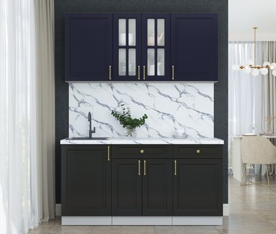 Кухонный гарнитур Интерлиния Мила Шато 1.6А