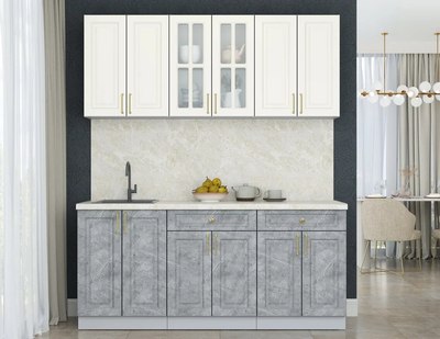 Кухонный гарнитур Интерлиния Мила Шато 1.8А