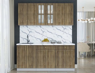 Кухонный гарнитур Интерлиния Мила Шато 1.8А