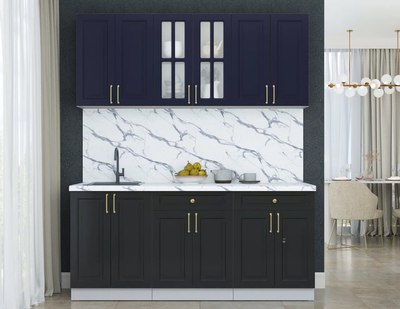 Кухонный гарнитур Интерлиния Мила Шато 1.8А