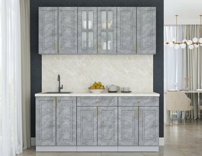 Кухонный гарнитур Интерлиния Мила Шато 1.8А