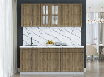 Кухонный гарнитур Интерлиния Мила Шато 1.9А