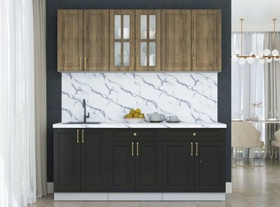 Кухонный гарнитур Интерлиния Мила Шато 1.9А