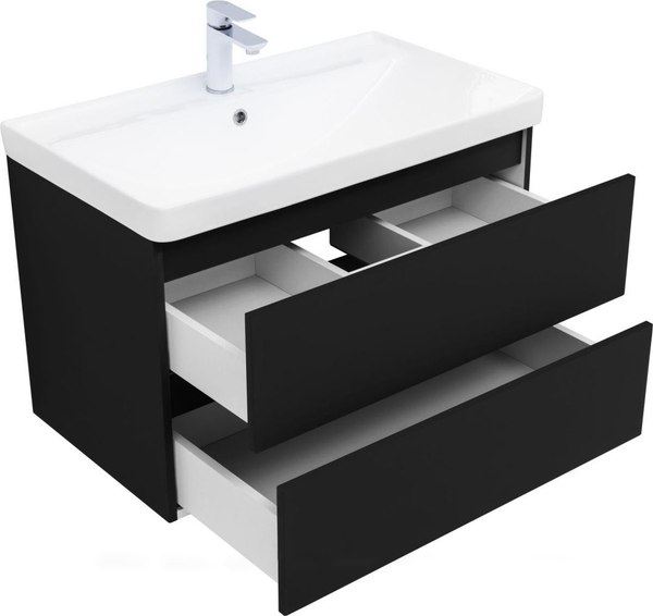 Тумба под умывальник Aquanet Вега 2.0 80 / 337955