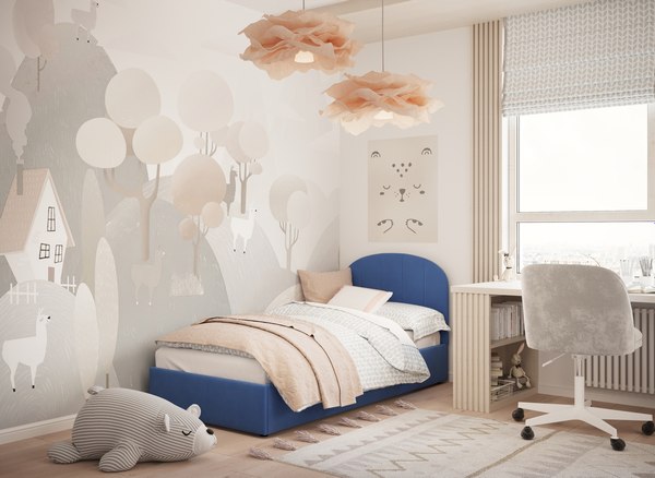 Односпальная кровать Moon Family 1262 / MF012444