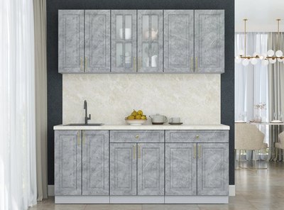 Кухонный гарнитур Интерлиния Мила Шато 1.9А