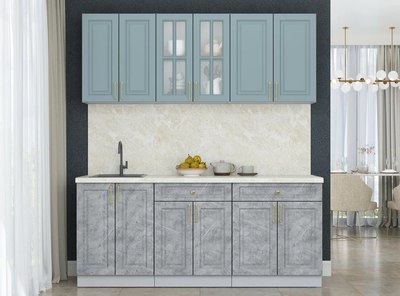 Кухонный гарнитур Интерлиния Мила Шато 1.9А