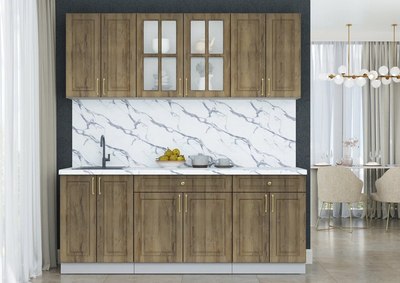 Кухонный гарнитур Интерлиния Мила Шато 2.0А