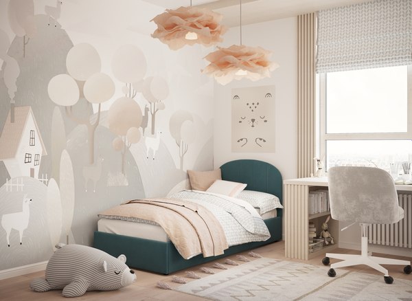 Односпальная кровать Moon Family 1262 / MF012205