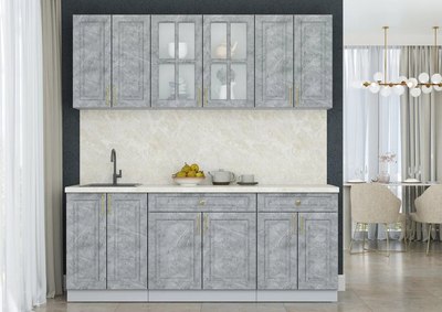 Кухонный гарнитур Интерлиния Мила Шато 2.0А