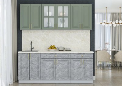 Кухонный гарнитур Интерлиния Мила Шато 2.0А