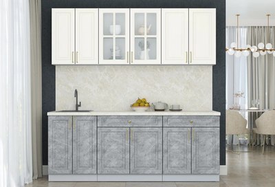 Кухонный гарнитур Интерлиния Мила Шато 2.1А