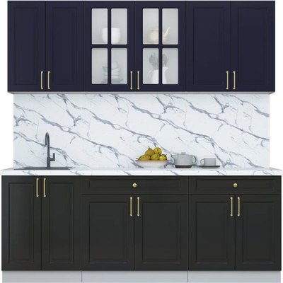 Кухонный гарнитур Интерлиния Мила Шато 2.1А - фото