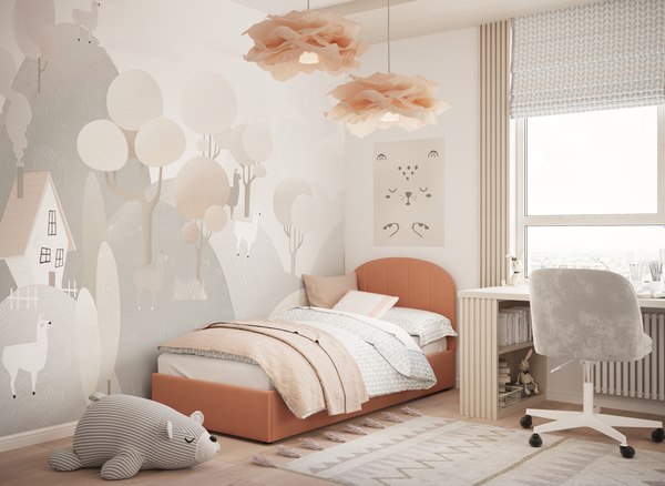 Односпальная кровать Moon Family 1262 / MF012515