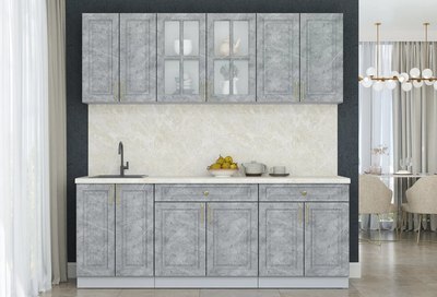 Кухонный гарнитур Интерлиния Мила Шато 2.1А