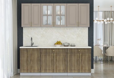 Кухонный гарнитур Интерлиния Мила Шато 2.1А