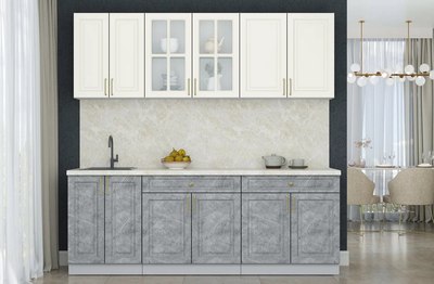 Кухонный гарнитур Интерлиния Мила Шато 2.2А