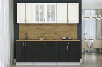 Кухонный гарнитур Интерлиния Мила Шато 2.2А