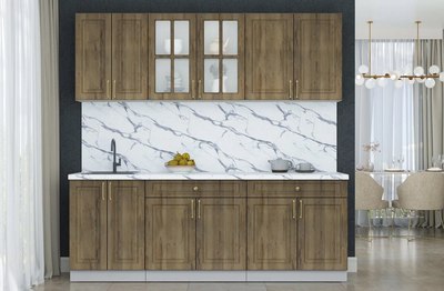 Кухонный гарнитур Интерлиния Мила Шато 2.2А