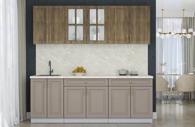 Кухонный гарнитур Интерлиния Мила Шато 2.2А