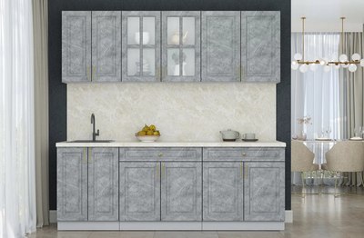 Кухонный гарнитур Интерлиния Мила Шато 2.2А