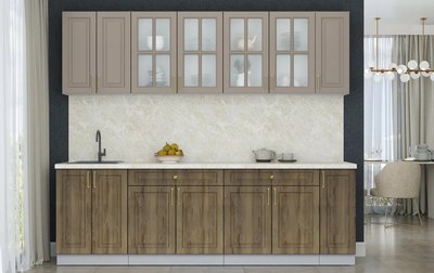 Кухонный гарнитур Интерлиния Мила Шато 2.2А