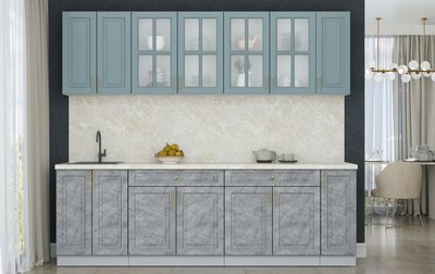 Кухонный гарнитур Интерлиния Мила Шато 2.2А