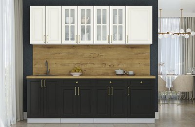 Кухонный гарнитур Интерлиния Мила Шато 2.3А