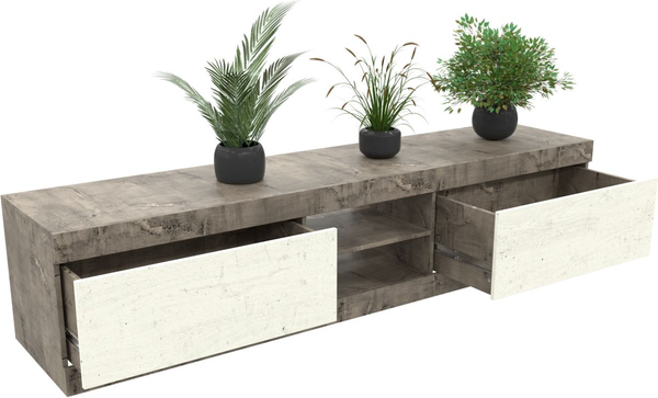 Тумба Мебель-КМК 2Я Лондон КМК 0467.1