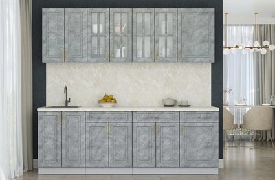 Кухонный гарнитур Интерлиния Мила Шато 2.3А