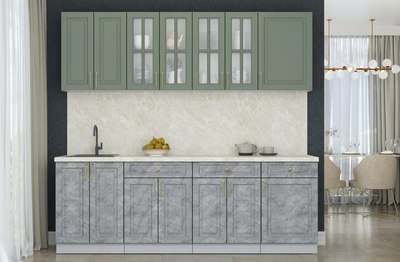 Кухонный гарнитур Интерлиния Мила Шато 2.3А