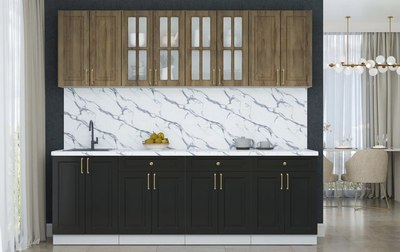 Кухонный гарнитур Интерлиния Мила Шато 2.4А