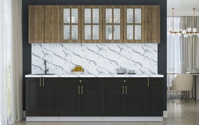 Кухонный гарнитур Интерлиния Мила Шато 2.5А