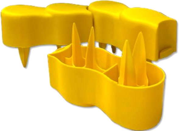 Бордюр садовый Белпласт Набор бортиков - фото