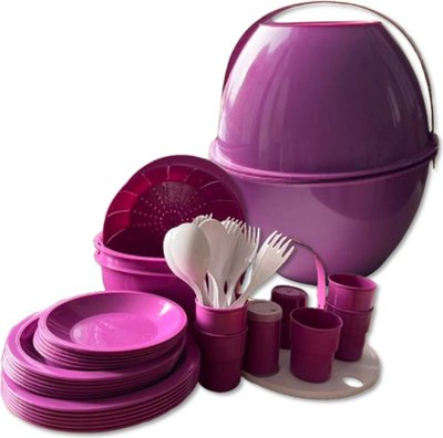 Набор пластиковой посуды Белпласт Пикник с215-2830 - фото