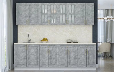 Кухонный гарнитур Интерлиния Мила Шато 2.6А