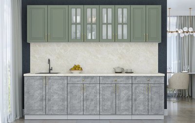 Кухонный гарнитур Интерлиния Мила Шато 2.6А