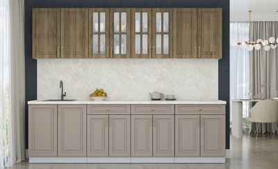 Кухонный гарнитур Интерлиния Мила Шато 2.7А