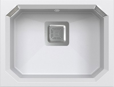 Мойка кухонная Longran Octagon OCG610.457 (альпина) - фото