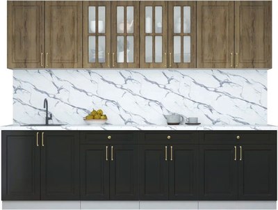 Кухонный гарнитур Интерлиния Мила Шато 2.8А - фото