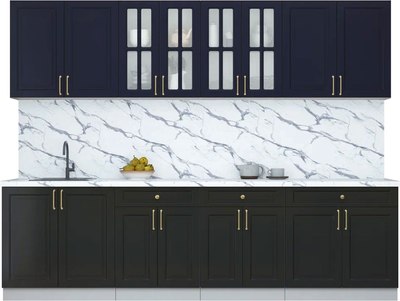 Кухонный гарнитур Интерлиния Мила Шато 2.8А - фото