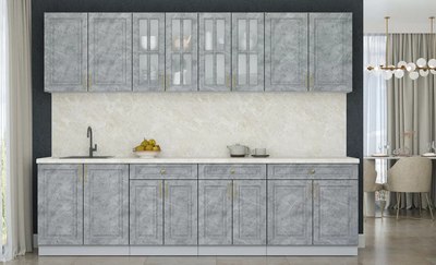 Кухонный гарнитур Интерлиния Мила Шато 2.8А