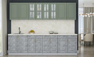 Кухонный гарнитур Интерлиния Мила Шато 2.8А