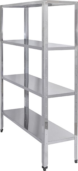 Стеллаж металлический Luxstahl Кухонный СР-1800x1300x500/4 / мко139 - фото