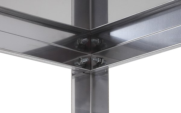 Стеллаж металлический Luxstahl Кухонный СР-1800x1300x500/4 / мко139