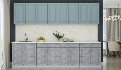 Кухонный гарнитур Интерлиния Мила Шато 2.9А