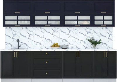 Кухонный гарнитур Интерлиния Мила Шато 3.0А - фото