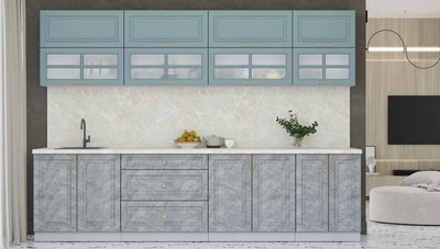 Кухонный гарнитур Интерлиния Мила Шато 3.0А