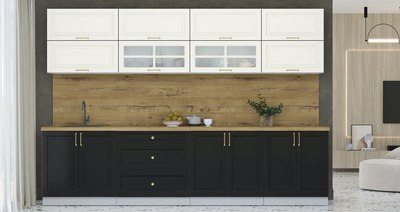 Кухонный гарнитур Интерлиния Мила Шато 3.1А