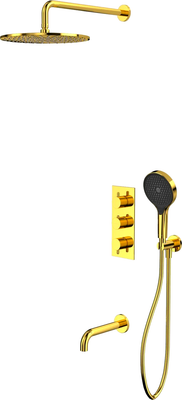 Душевая система со смесителем Whitecross Y YSET11TOPGL - фото